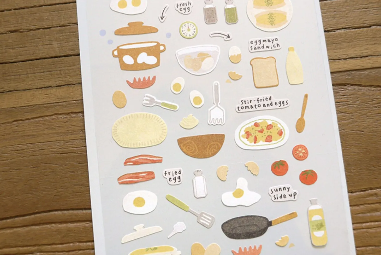 Eggtime Breakfast Deco Sticker