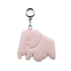 Elephant Vegan Leather Key Ring
