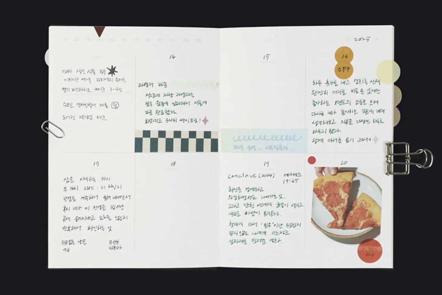 Episode A6 Weekly Journal