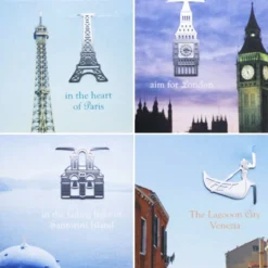Europe Travel Bookmark