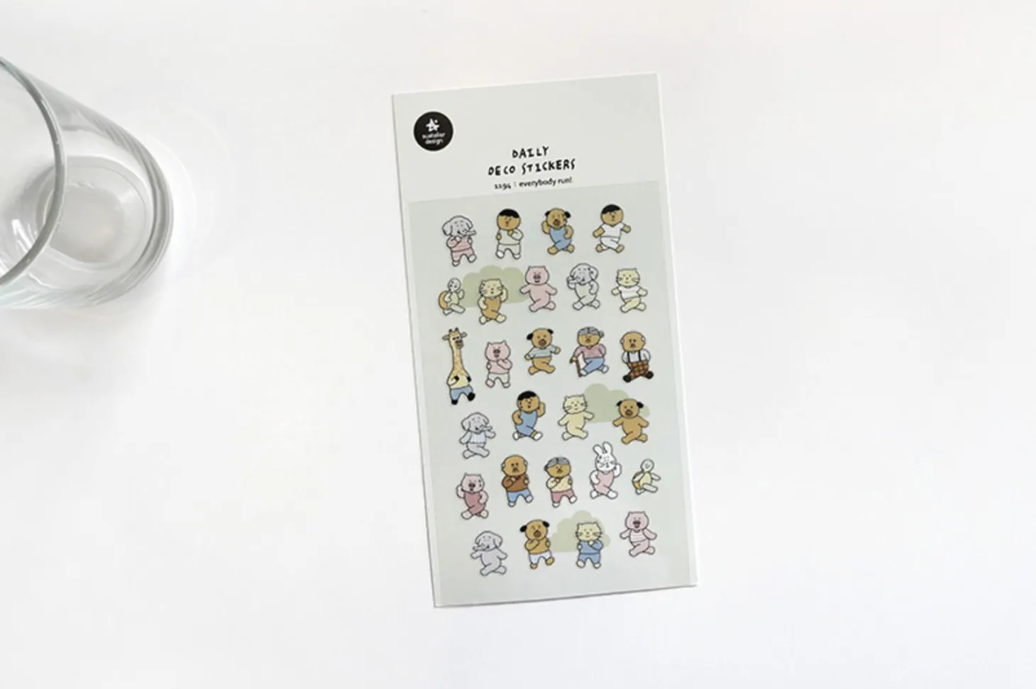 Everybody Run Deco Sticker