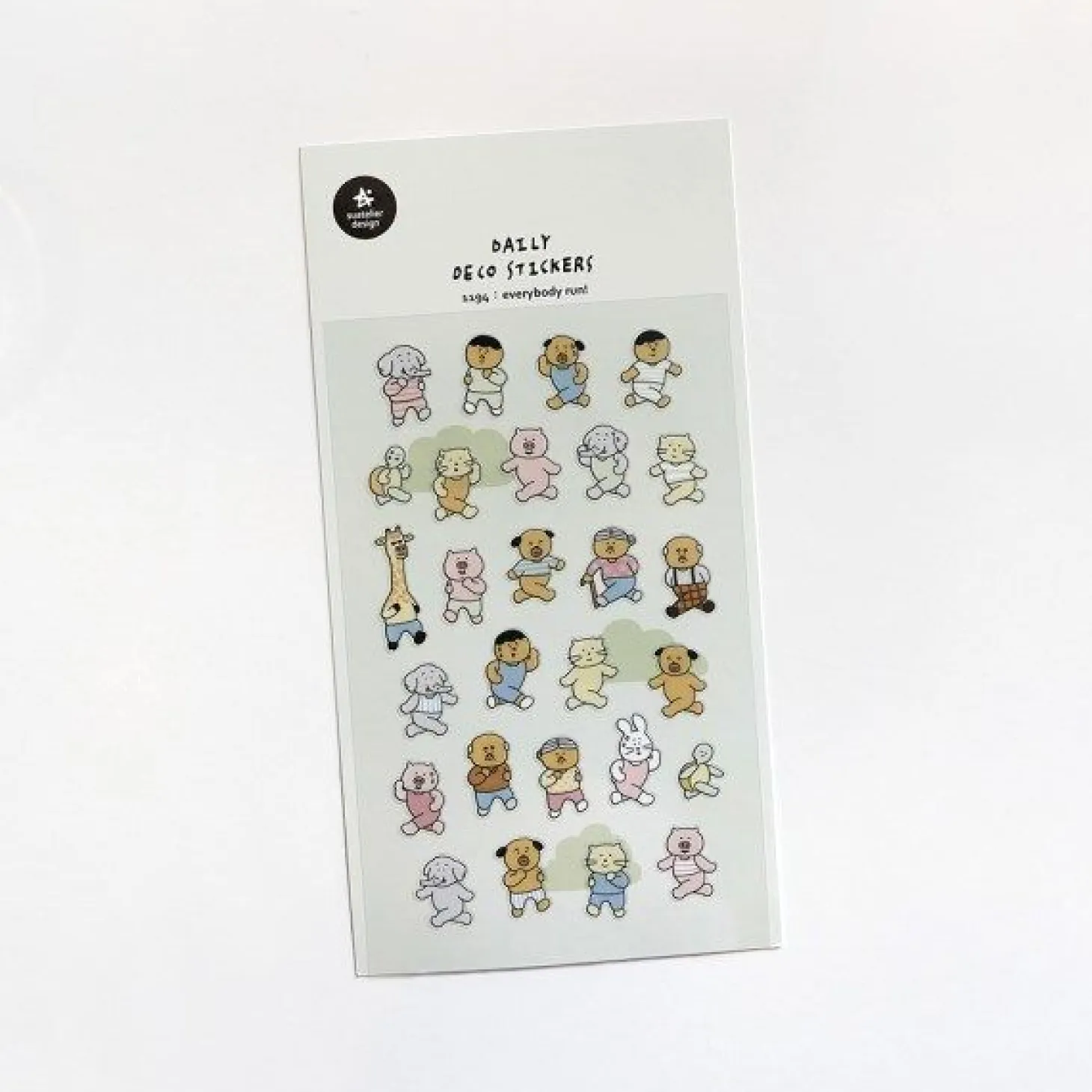 Everybody Run Deco Sticker