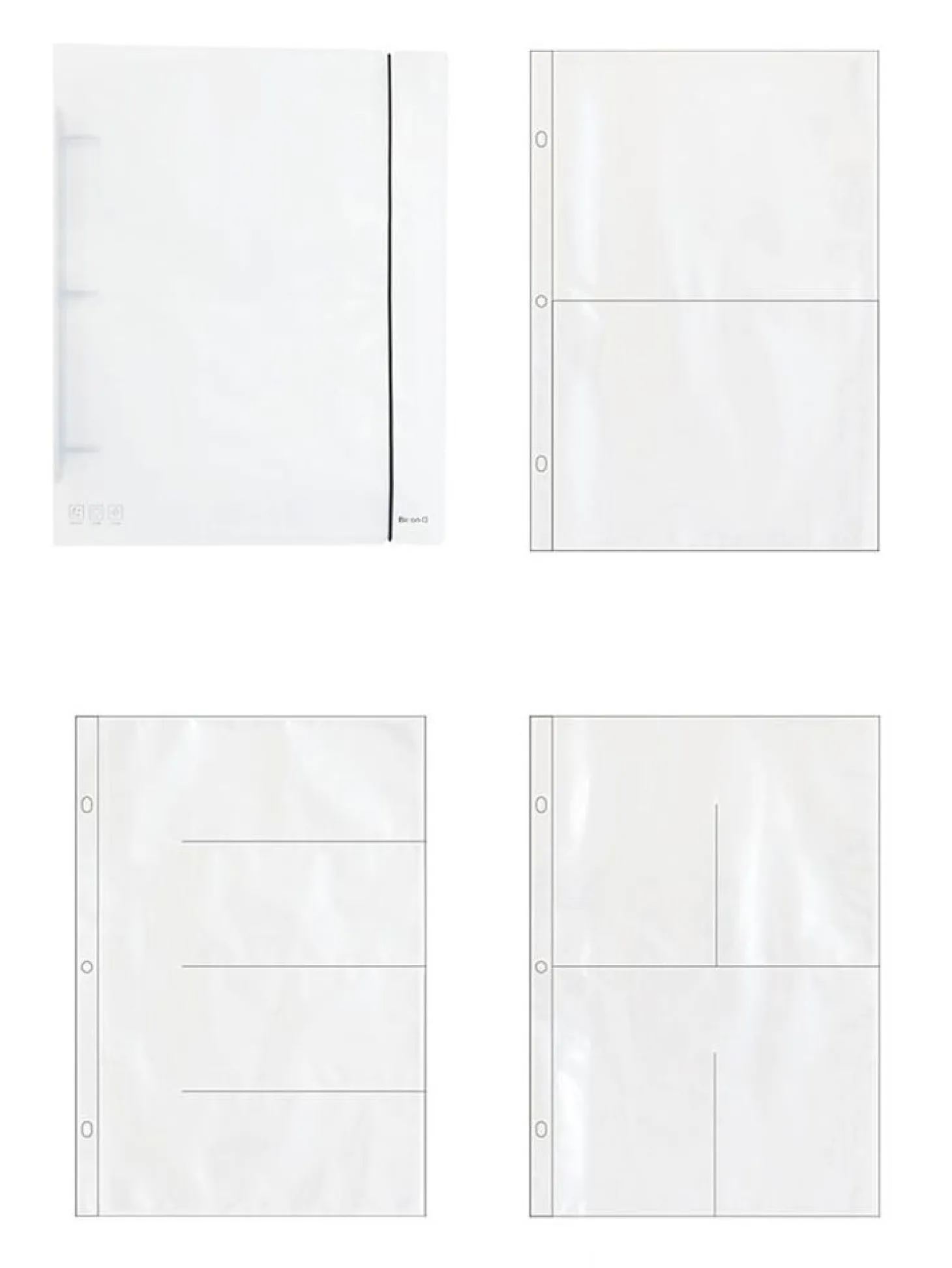 Extra Large 3 Ring A4 Binder & Pocket Set