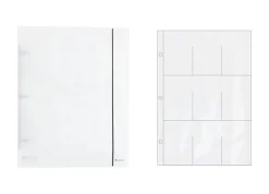 Extra Large 3 Ring A4 Binder & Pocket Set