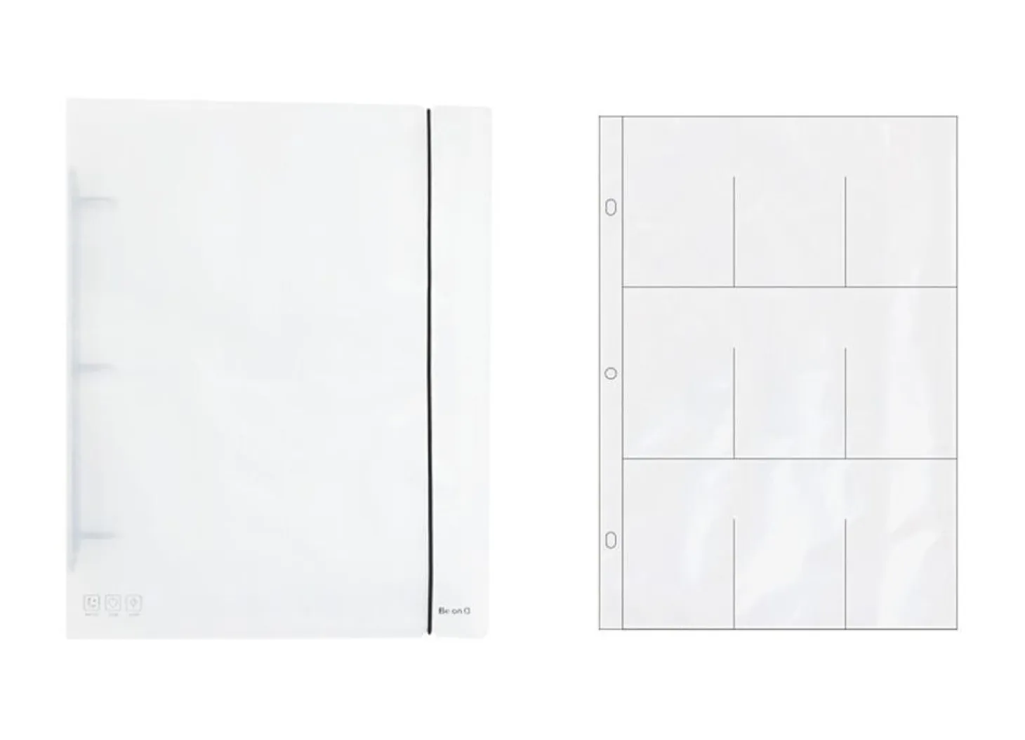 Extra Large 3 Ring A4 Binder & Pocket Set