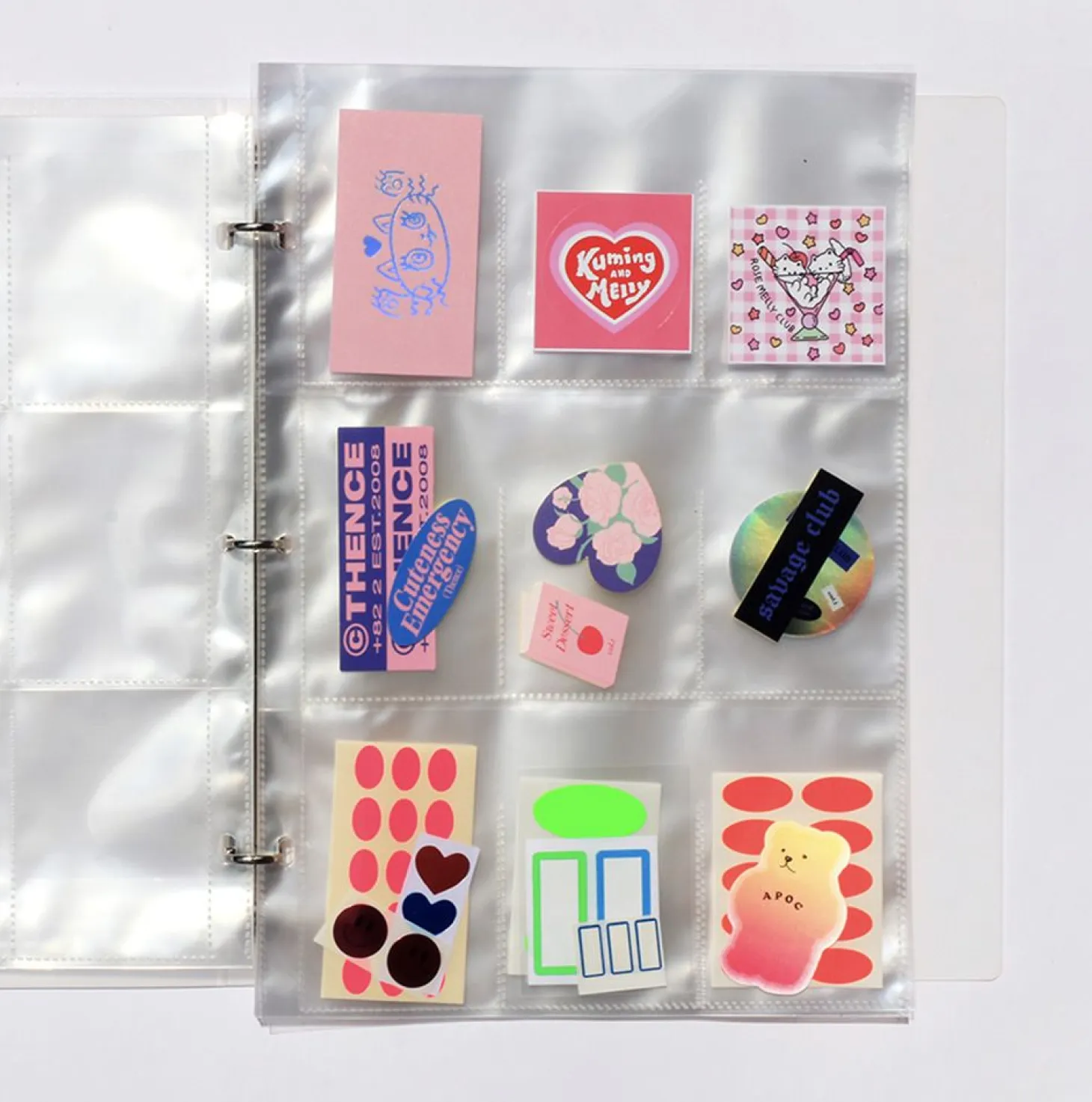 Extra Large 3 Ring A4 Photo Pocket Refill