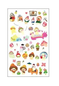 Fairy in Wonderland Epoxy Deco Sticker