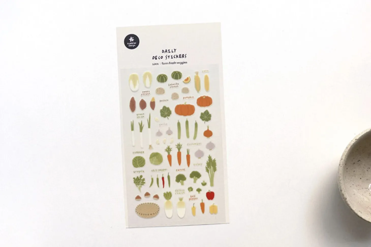 Farm Veggies Deco Sticker