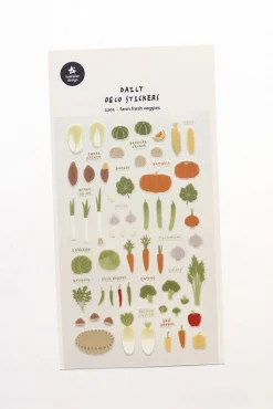 Farm Veggies Deco Sticker