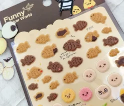 Fish Shaped Bread Puffy Sticker