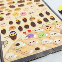 Fish Shaped Bread Puffy Sticker