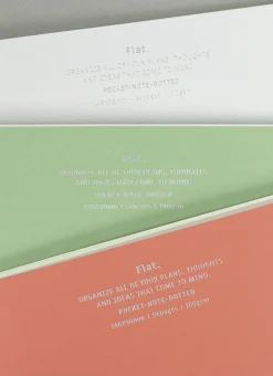 Flat Dot Grid Pocket Notebook