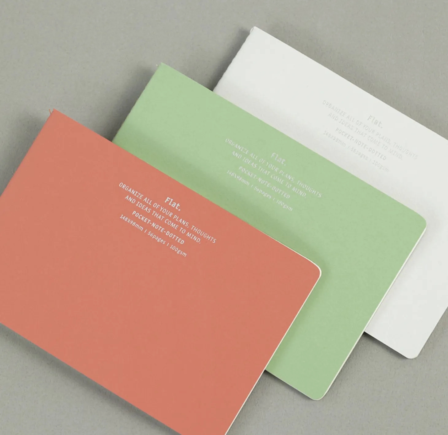 Flat Dot Grid Pocket Notebook