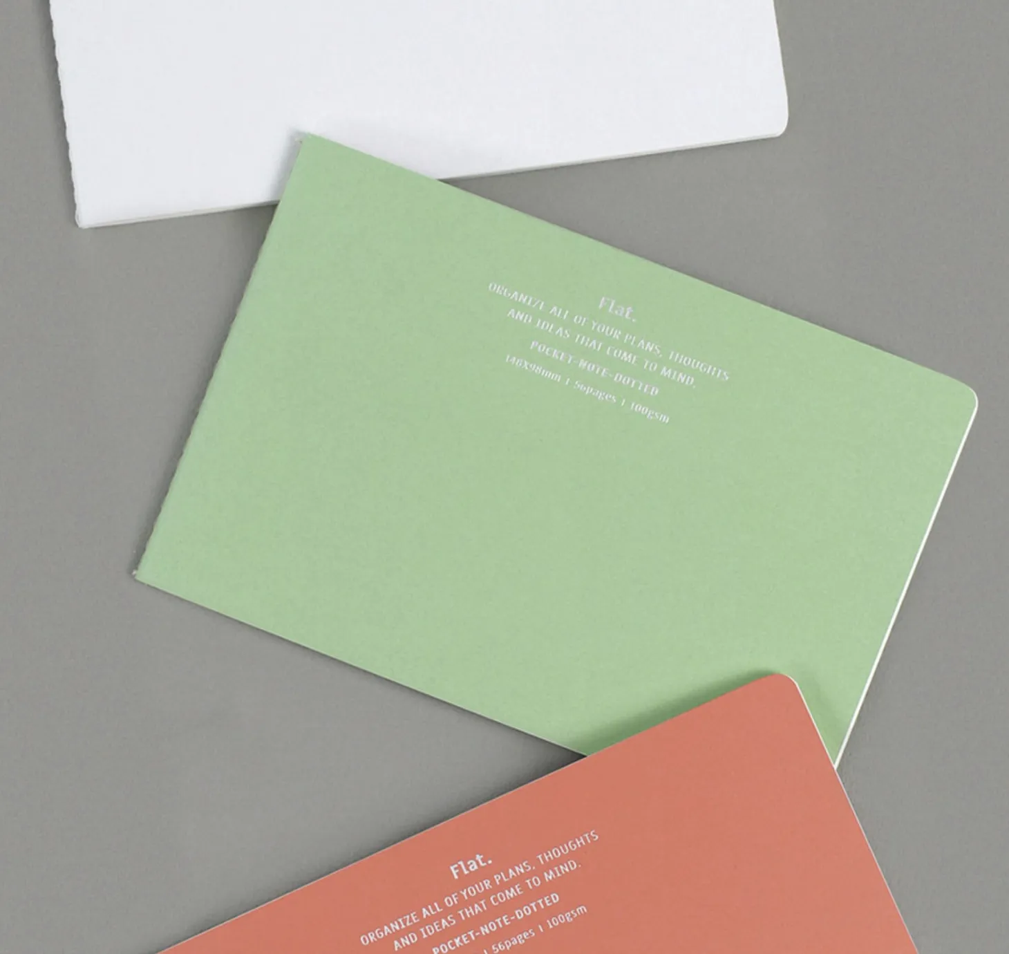 Flat Dot Grid Pocket Notebook
