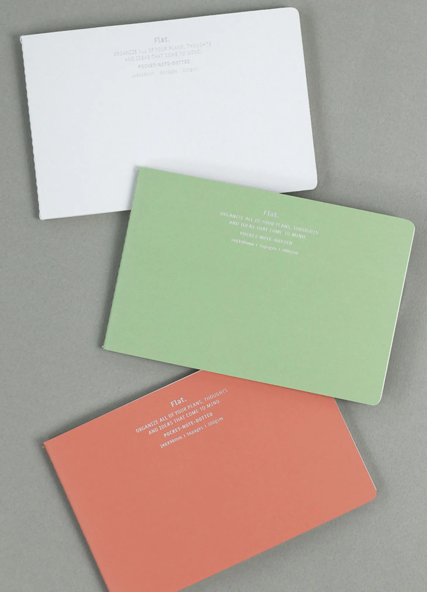 Flat Dot Grid Pocket Notebook