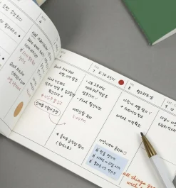 Flat Semi Year Weekly Pocket Scheduler