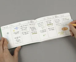 Flat Semi Year Weekly Pocket Scheduler