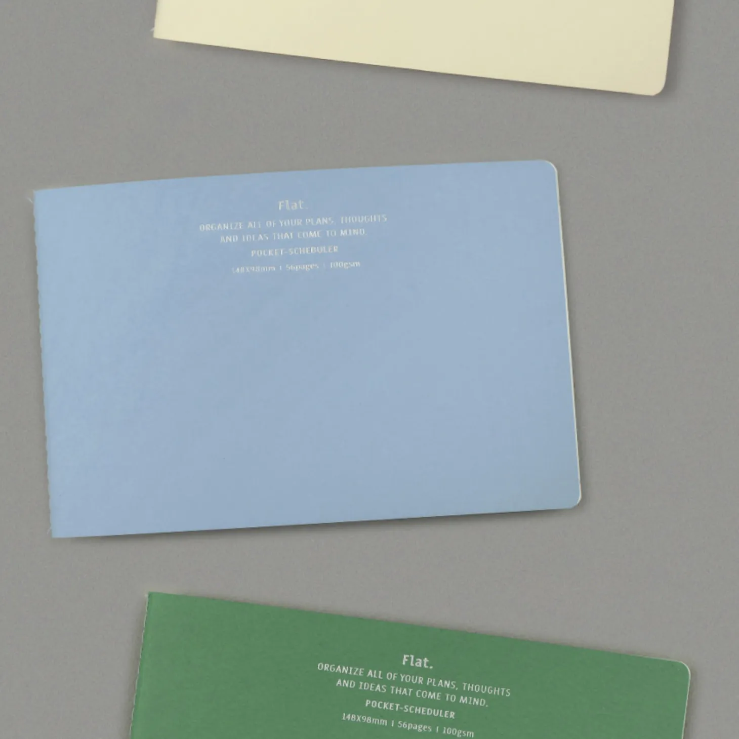 Flat Semi Year Weekly Pocket Scheduler