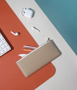 Flat Zipper Pencil Pouch