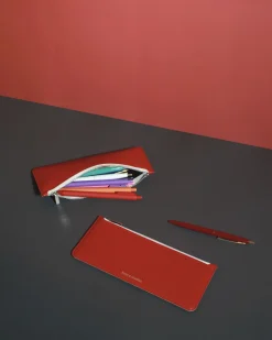 Flat Zipper Pencil Pouch