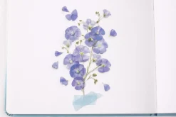 Flax Pressed Flower Sticker