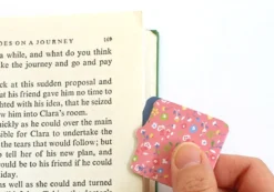 Floral Magnetic Bookmark