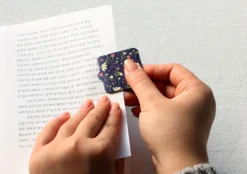 Floral Magnetic Bookmark