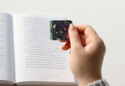 Floral Magnetic Bookmark