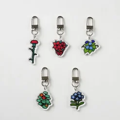 Flower Acrylic Key Ring