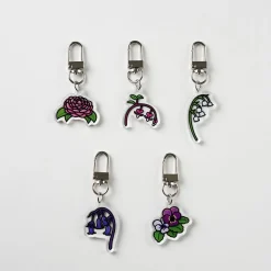 Flower Acrylic Key Ring
