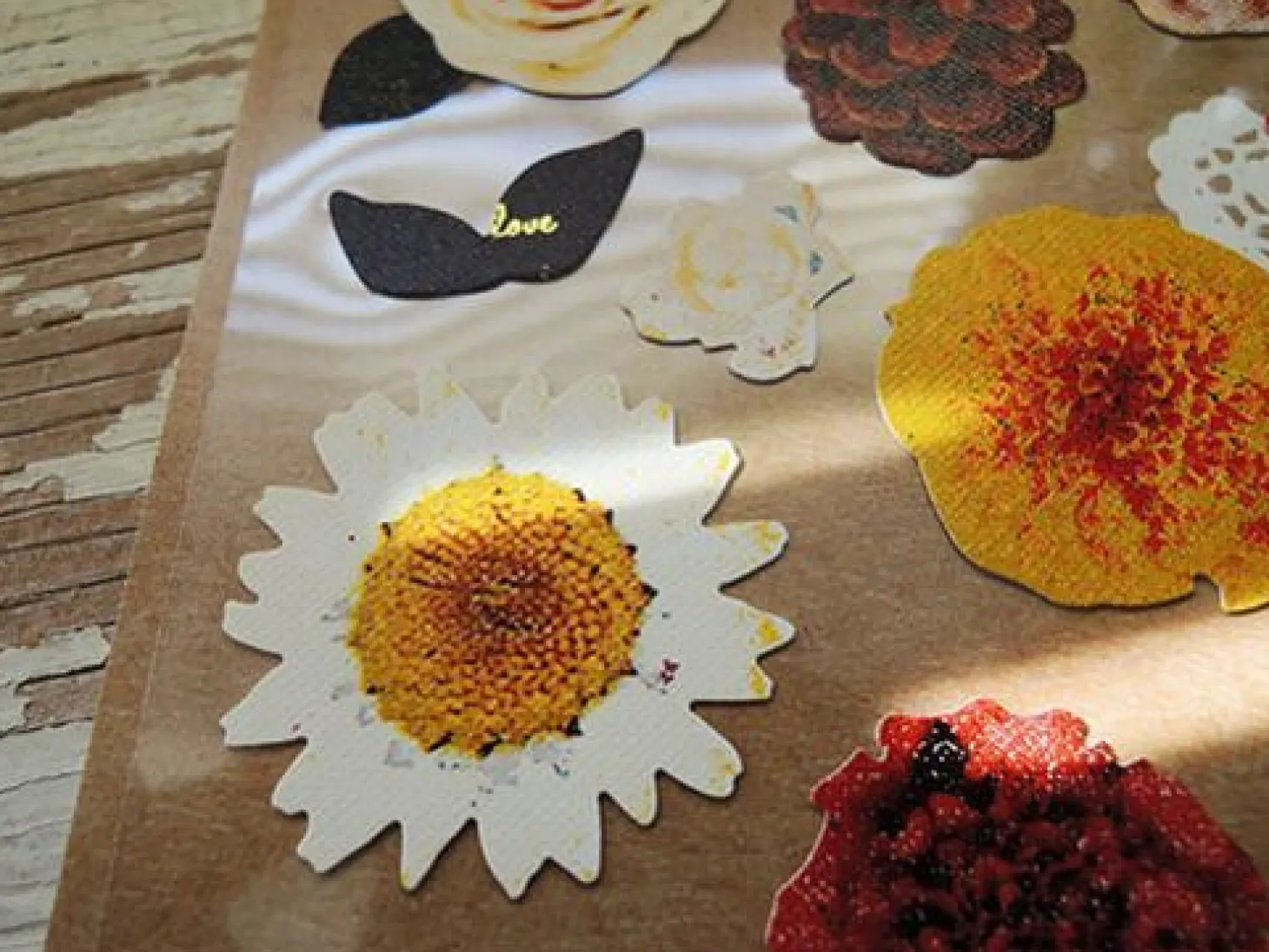Flower Cotton Deco Sticker
