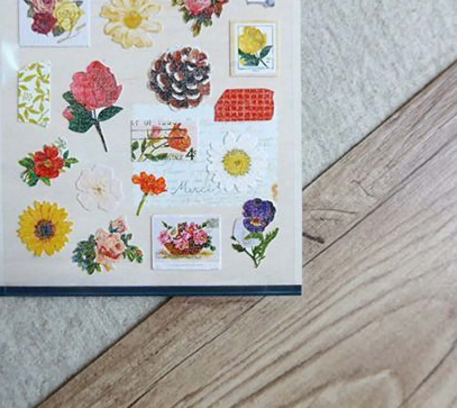 Flower Cotton Deco Sticker