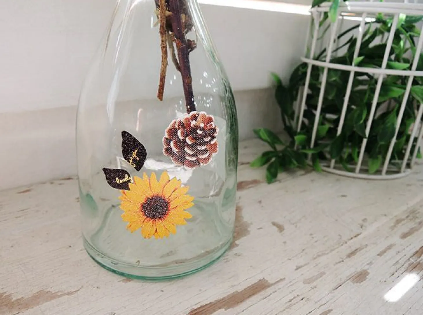 Flower Cotton Deco Sticker