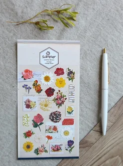 Flower Cotton Deco Sticker