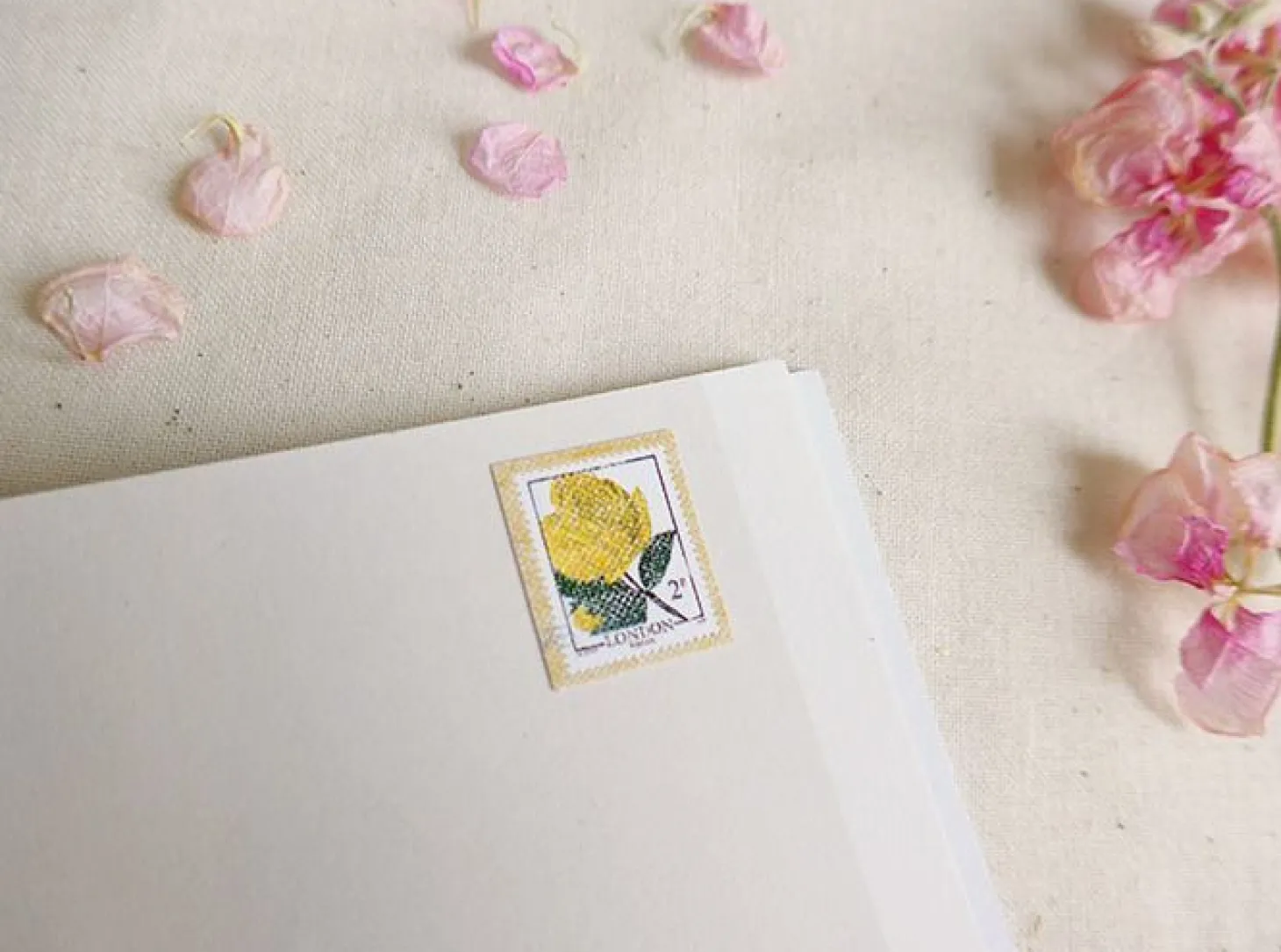 Flower Cotton Deco Sticker