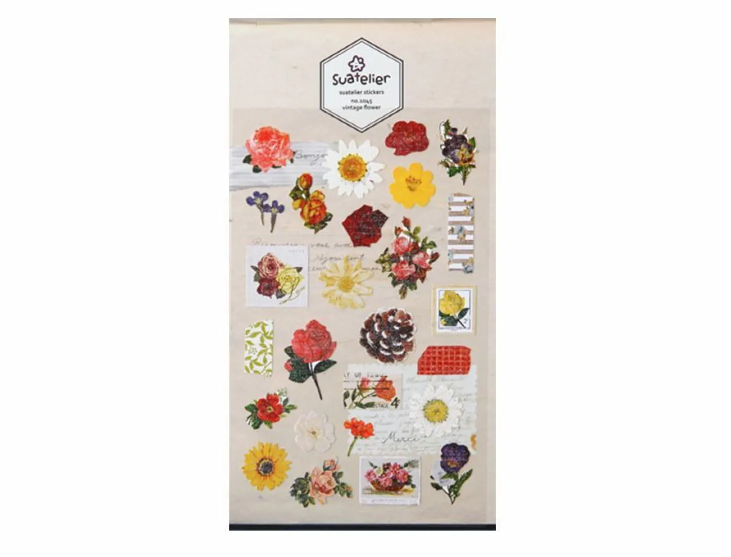 Flower Cotton Deco Sticker