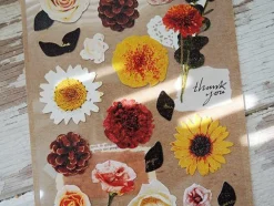 Flower Cotton Deco Sticker