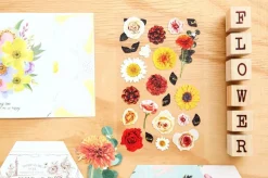 Flower Cotton Deco Sticker