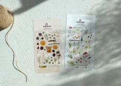 Flower Letter Deco Sticker