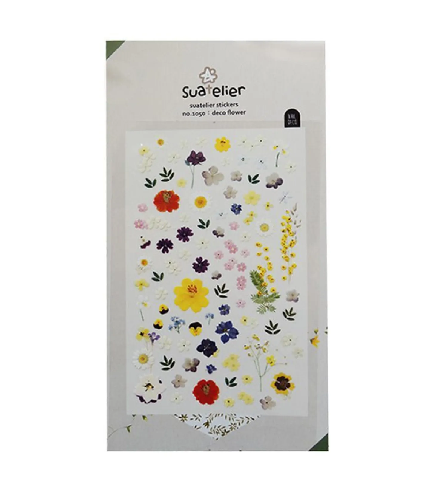Flower Nail Deco Sticker