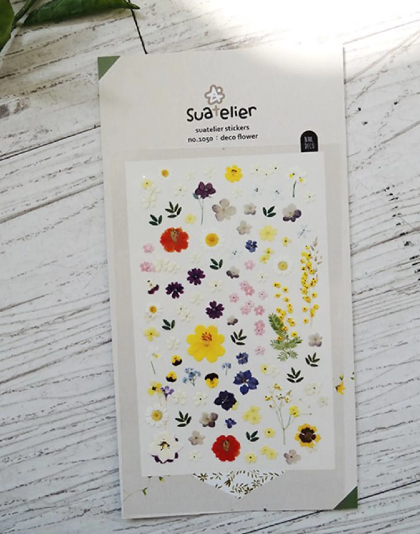 Flower Nail Deco Sticker