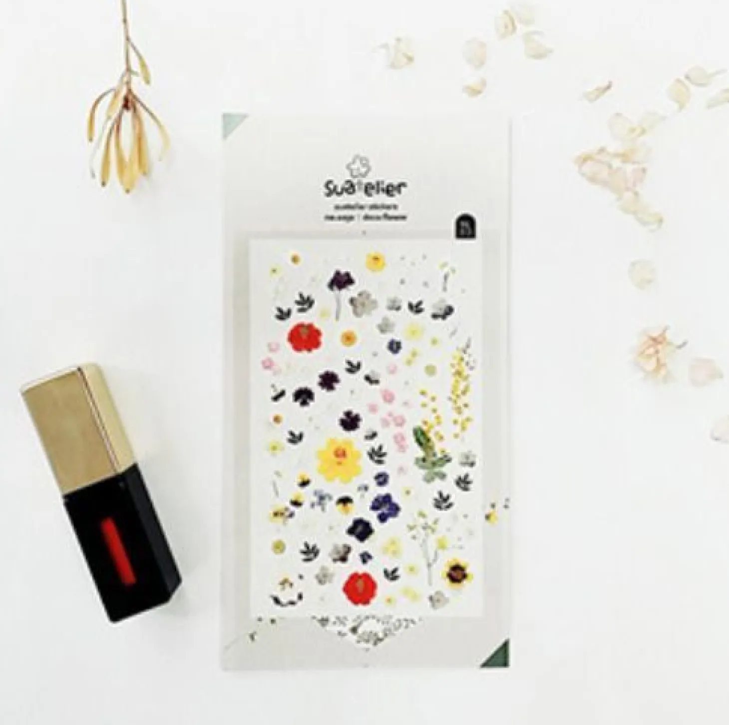 Flower Nail Deco Sticker