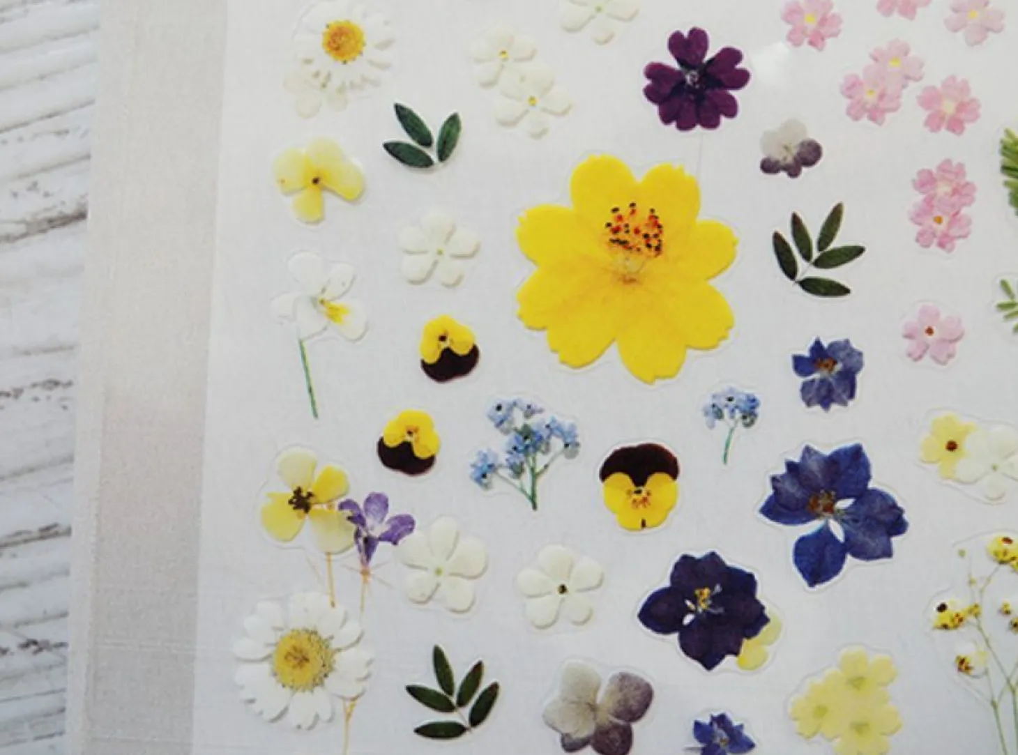 Flower Nail Deco Sticker