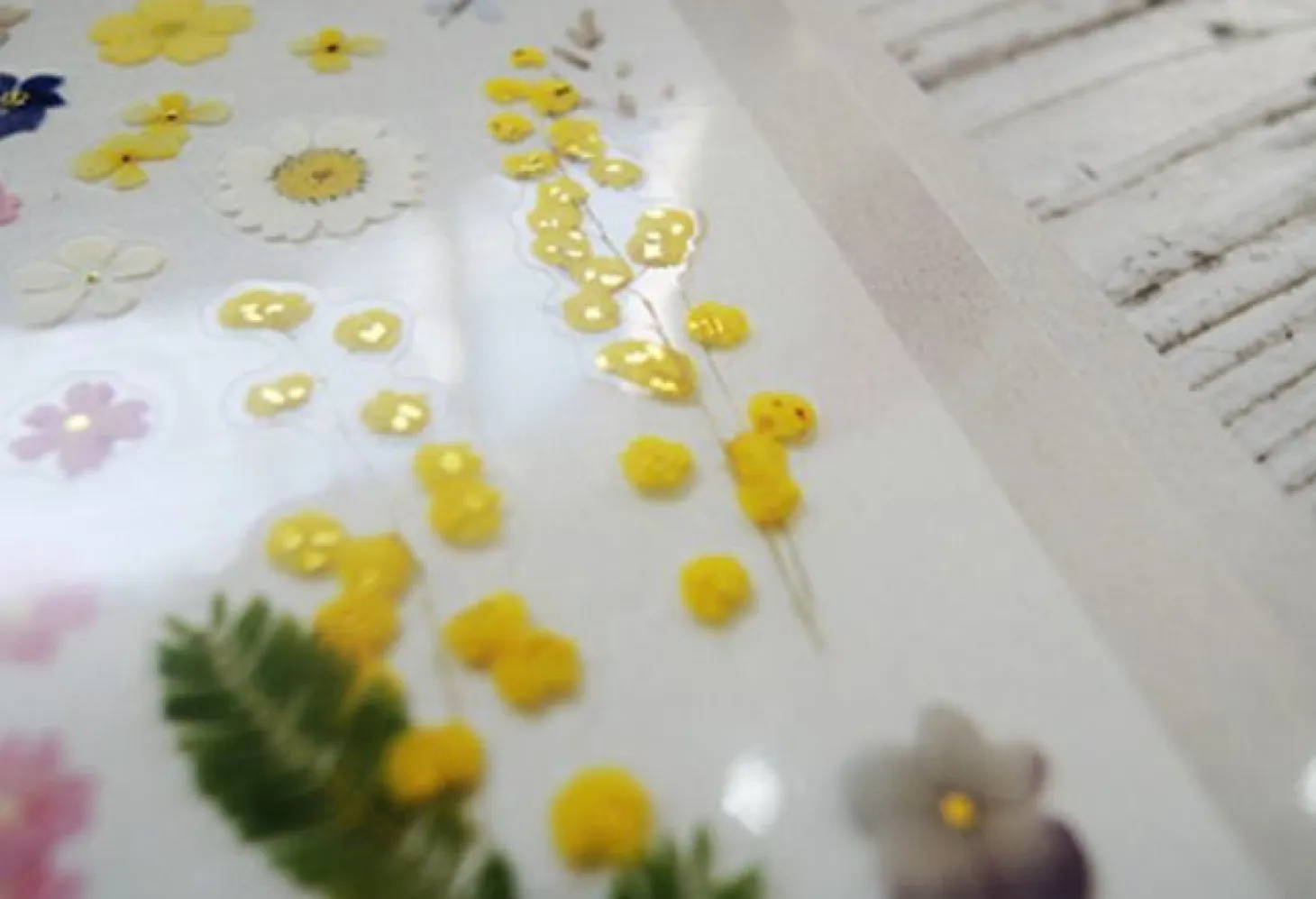 Flower Nail Deco Sticker