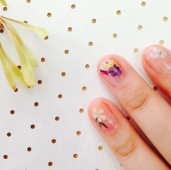 Flower Nail Deco Sticker
