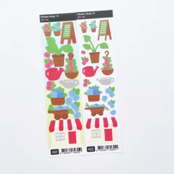 Flower Shop Slim Sticker