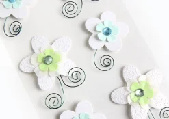 Flower Themed 3D Deco Sticker v1