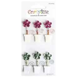 Flower Themed 3D Deco Sticker v1