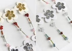Flower Themed 3D Deco Sticker v1
