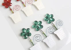 Flower Themed 3D Deco Sticker v1